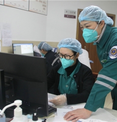 扛起，撑起，战起！
——绵阳市中医医院共克时艰保障医疗写真
