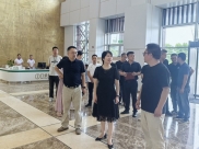 绵阳市卫生健康委党组书记、主任李晓林带队调研市中医医院经开院区